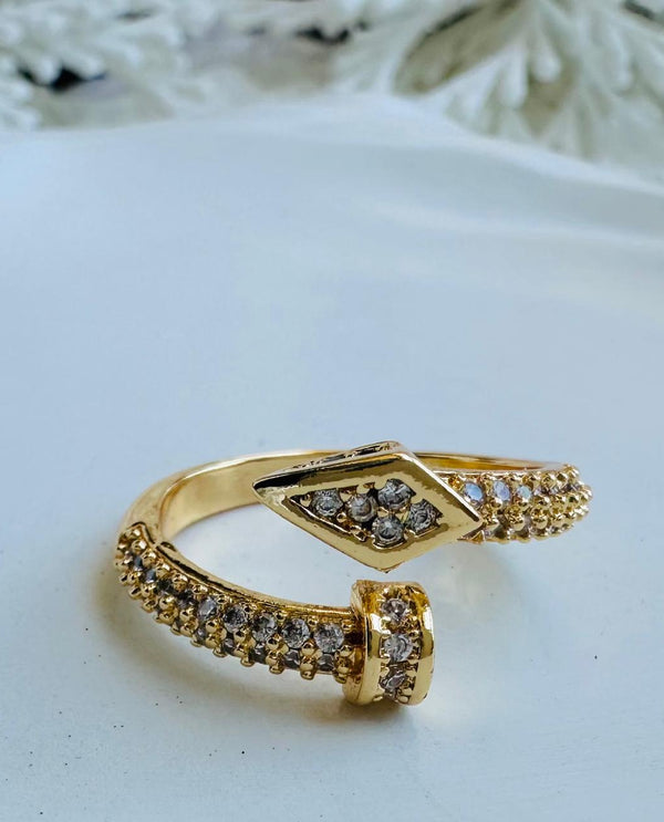 Studded casa ring