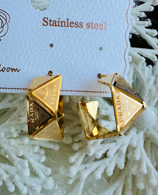 Inspired hoop earrings ELIGIBLE FOR SAME DAY DELIVERY in MUMBAI
