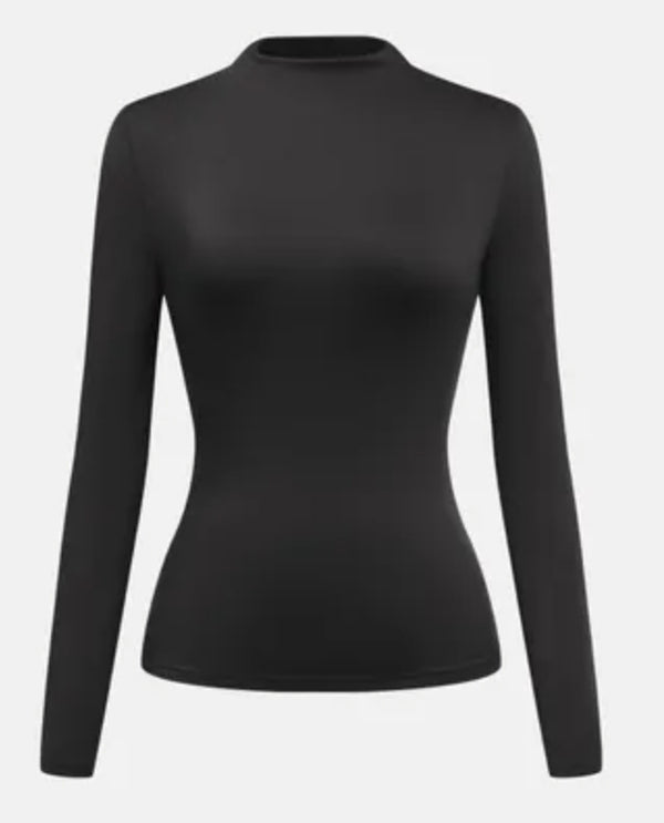 High neck top