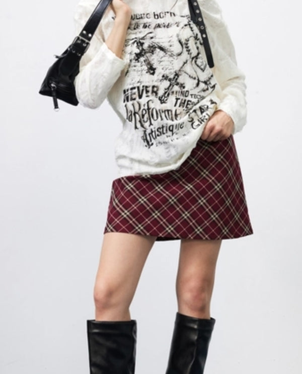 Printed pulivee tee