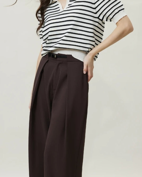 Straight fit pant