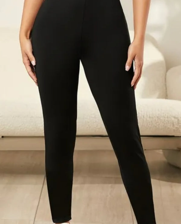 Waist patch belt leggings