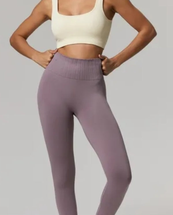 Broad belt gym leggins